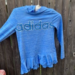 Adidas long sleeve hooded shirt